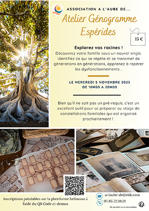 Atelier génogramme Espérides nov 2025