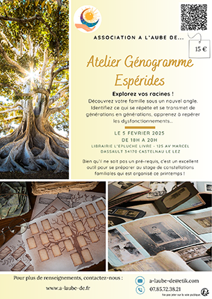Atelier génogramme Espérides Fev 2025